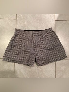 NWOT George Gray Plaid  Briefs